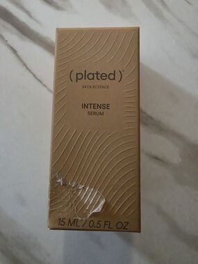 Plated Skin Science INTENSE Serum NEW Sealed damaged Box
